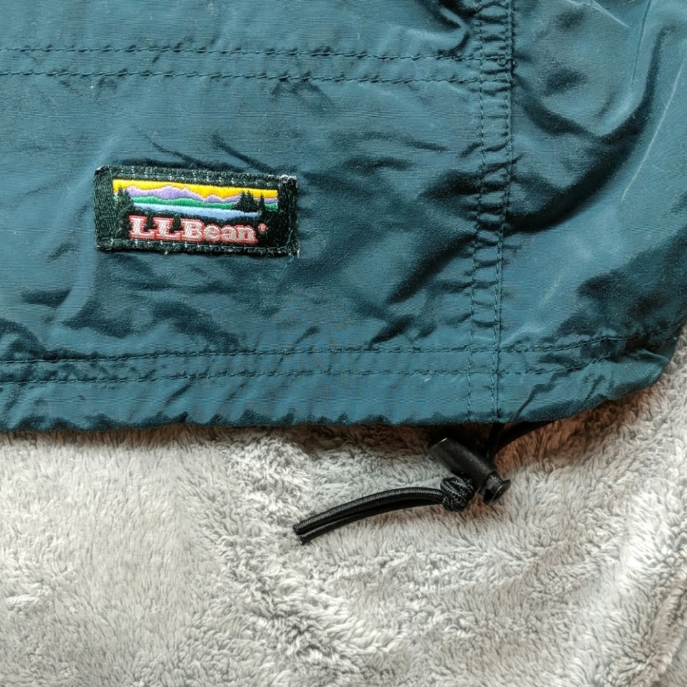L. L. Bean Pack Away Vintage Rain/Wind Jacket - Picture 6 of 7